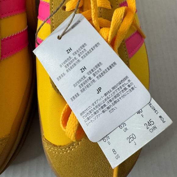 adidas Gazelle Bold Womens Sneaker Spark Lucid Pink Sz 8 NWT - Picture 7 of 14